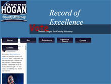 Tablet Screenshot of hoganforcountyattorney.com